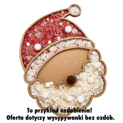 Wysypywanka sensoryczna Święty Mikołaj