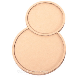 Śnieżny bałwanek - Wysypywanka sensoryczna