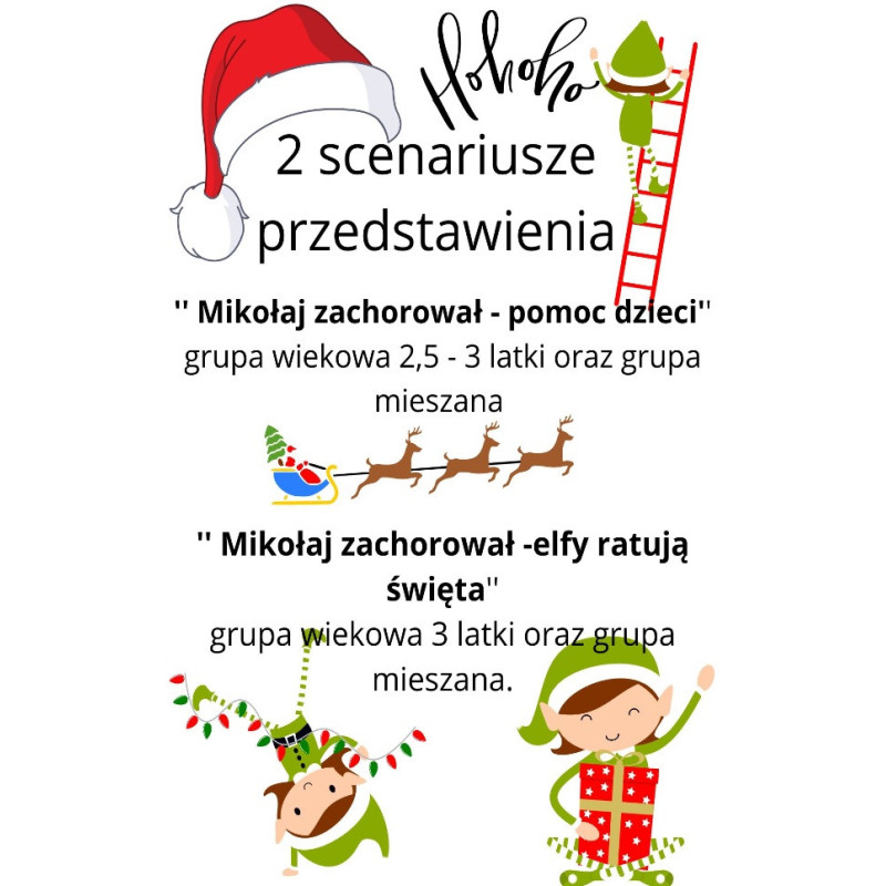 Zimowe przedstawienie  - Mikołaj zachorował