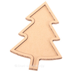 Choinka chudsza na Boże narodzenie - Wysypywanka sensoryczna