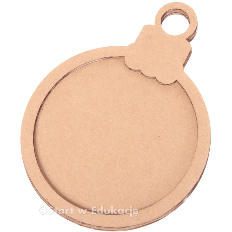 Bombka choinkowa pusta - bombki choinkowe - Wysypywanka sensoryczna