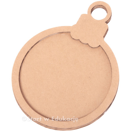 Bombka choinkowa pusta - bombki choinkowe - Wysypywanka sensoryczna