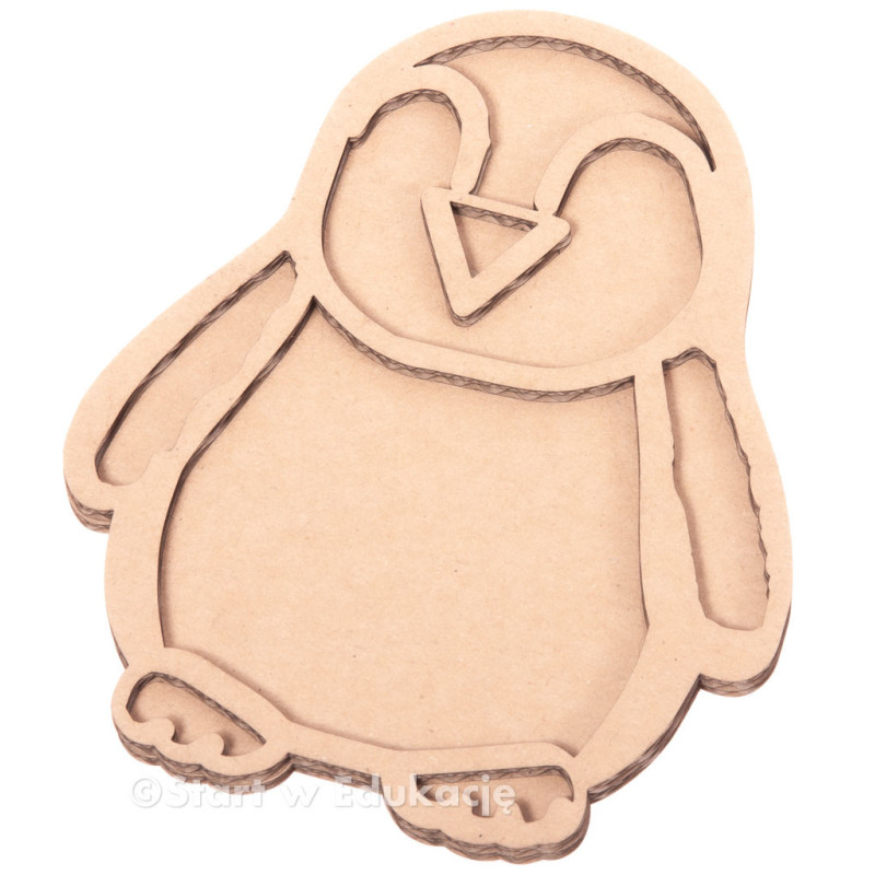 Pingwinek ZIMA - Wysypywanka sensoryczna