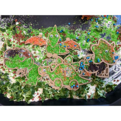 Sensoryczne dinozaury - 5 sztuk