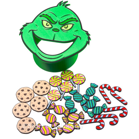 Grinch do karmienia - Święta Boże Narodzenie - Terapia Ręki