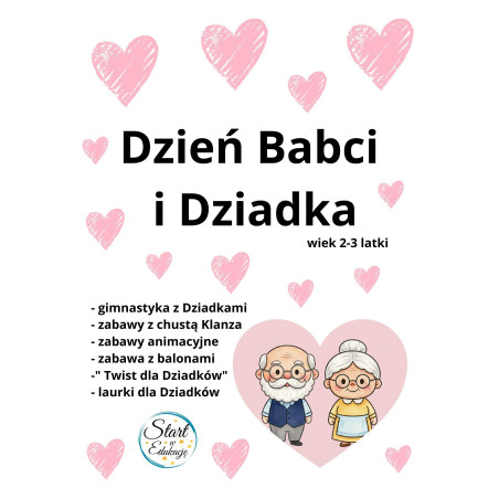 Dzień Babci i Dziadka- 2-3 latki