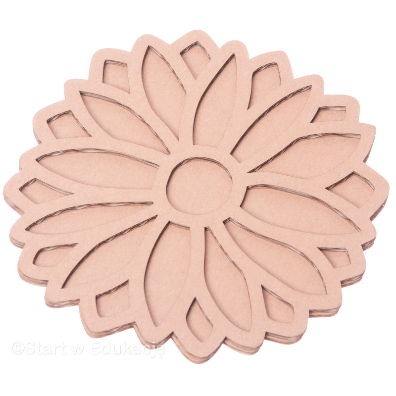 Kwiatek - Stokrotka - Wysypywanka sensoryczna