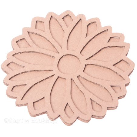 Kwiatek - Stokrotka - Wysypywanka sensoryczna