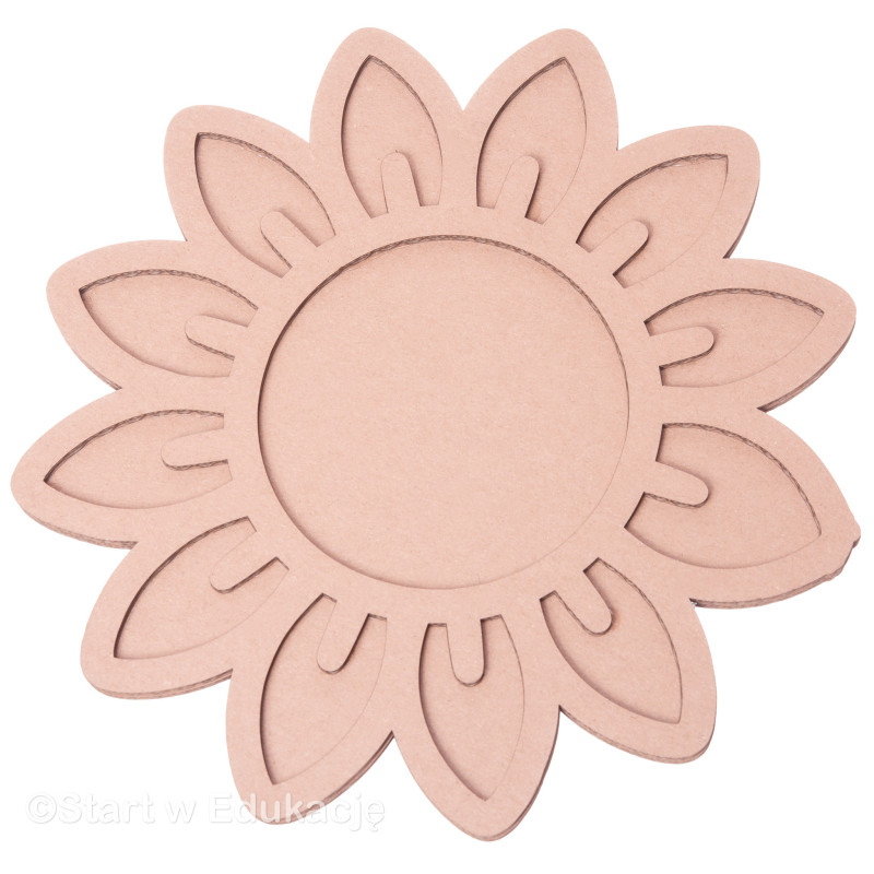 Kwiatek - Słonecznik Duży - Wysypywanka sensoryczna