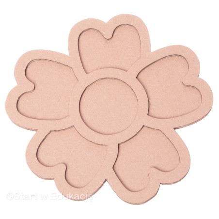 Kwiatek - Kwiat Wiśni duży 19cm - Wysypywanka sensoryczna