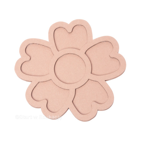 Kwiatek - Kwiat Wiśni średni 13cm - Wysypywanka sensoryczna