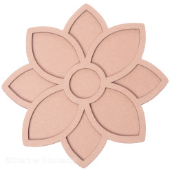 Kwiatek - Lotos duży 19cm - Wysypywanka sensoryczna