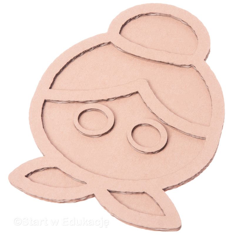 Babcia głowa - dzień Babci - Wysypywanka sensoryczna