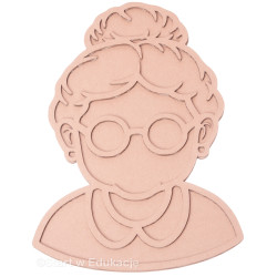 Babcia duża 30cm - dzień Babci - Wysypywanka sensoryczna