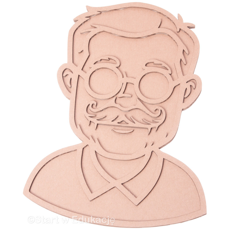 Dziadek duży 30cm - dzień Babci i Dziadka - Wysypywanka sensoryczna