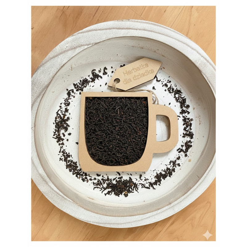 Kubek na herbatę - dzień  Dziadka - Wysypywanka sensoryczna