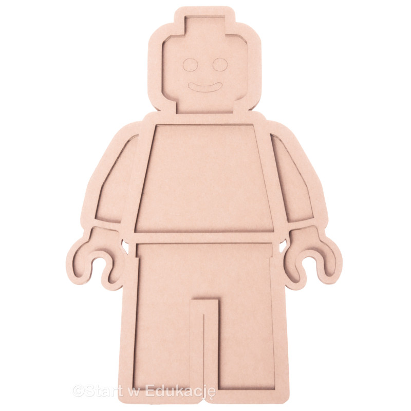 Ludzik figurka na Dzień lego - Wysypywanka sensoryczna
