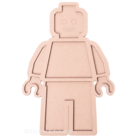 Ludzik figurka na Dzień lego - Wysypywanka sensoryczna