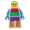 Ludzik figurka na Dzień lego - Wysypywanka sensoryczna