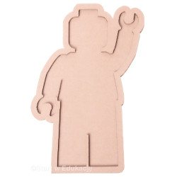 Ludzik figurka na Dzień lego - Wysypywanka sensoryczna