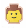 Ludzik głowa na Dzień lego - Wysypywanka sensoryczna