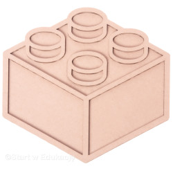 Klocek na Dzień lego - Wysypywanka sensoryczna