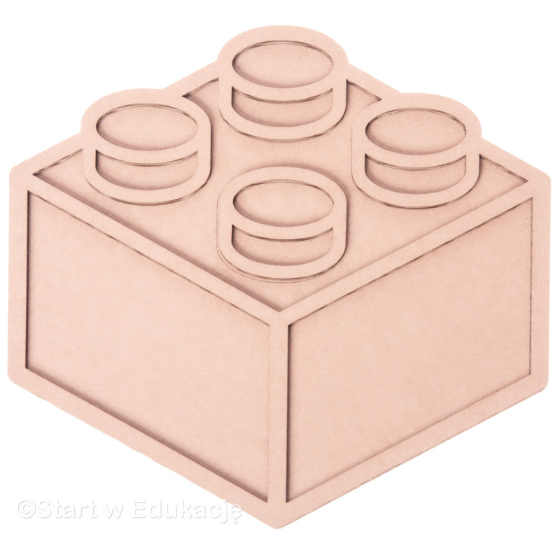 Klocek na Dzień lego - Wysypywanka sensoryczna