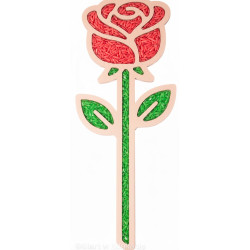 Kwiatek Róża Różyczka - Wysypywanka sensoryczna