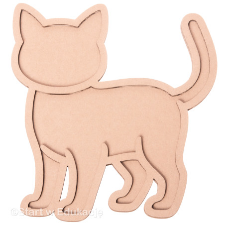 Kot stojący - Wysypywanka sensoryczna