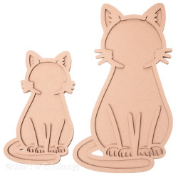 Kot siedzący mały - Wysypywanka sensoryczna