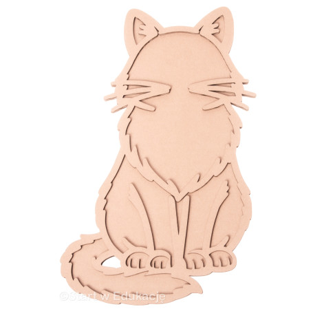 Kot Maine Coon duży - Wysypywanka sensoryczna