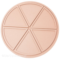 Pizza na kawałki - 6szt + talerzyk - Dzień pizzy - Wysypywanka sensoryczna