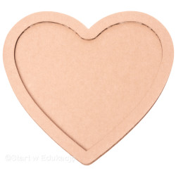 Serduszko Serce Duże - walentynki - Wysypywanka sensoryczna