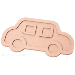 Samochód - Wysypywanka sensoryczna