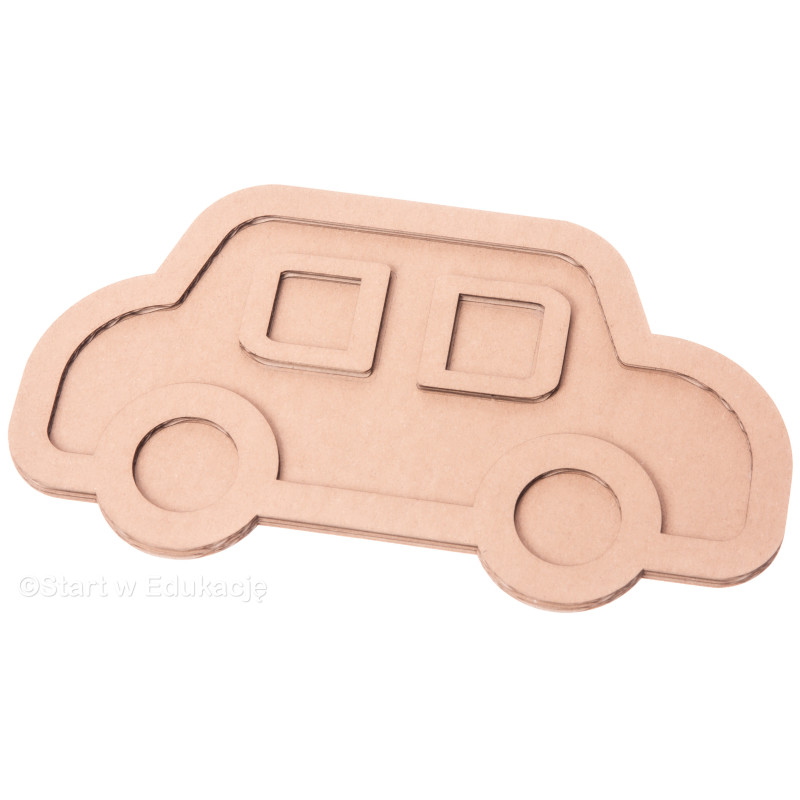 Samochód - Wysypywanka sensoryczna