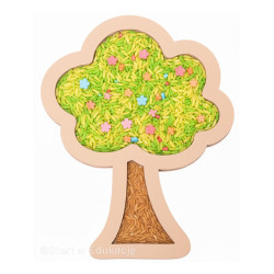 Drzewo średnie - Wysypywanka sensoryczna