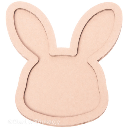 Zając mały głowa - Wysypywanka sensoryczna