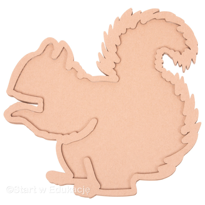 Wiewiórka duża futrzasta - Wysypywanka sensoryczna