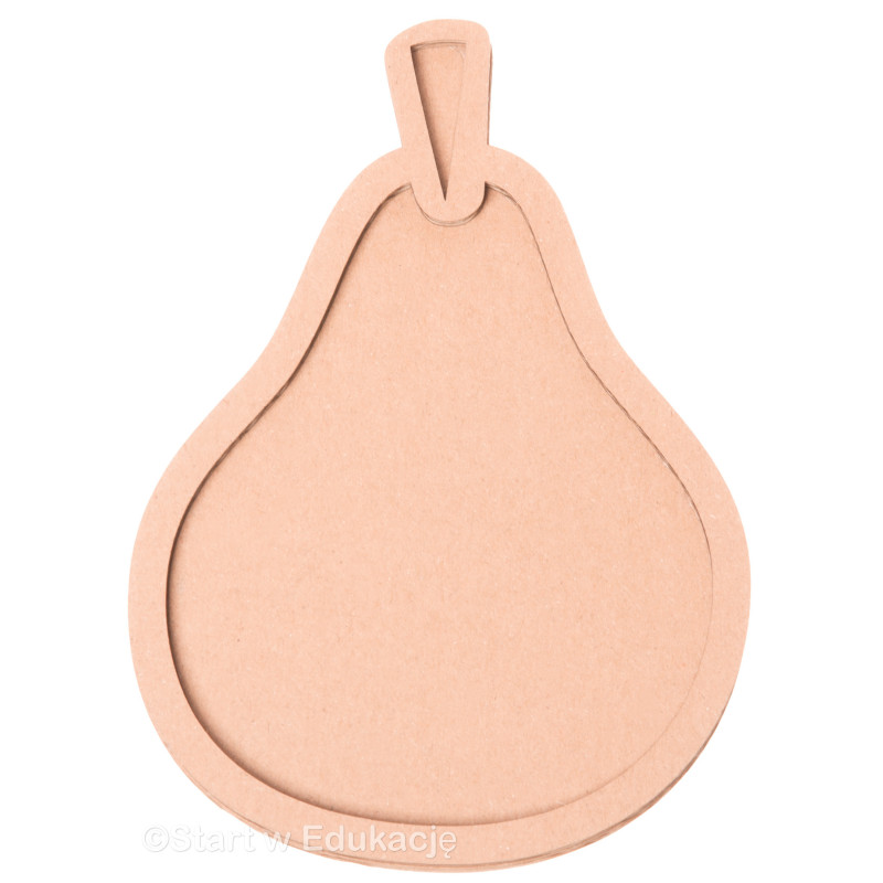 Gruszka - Wysypywanka sensoryczna - pomoc montessori