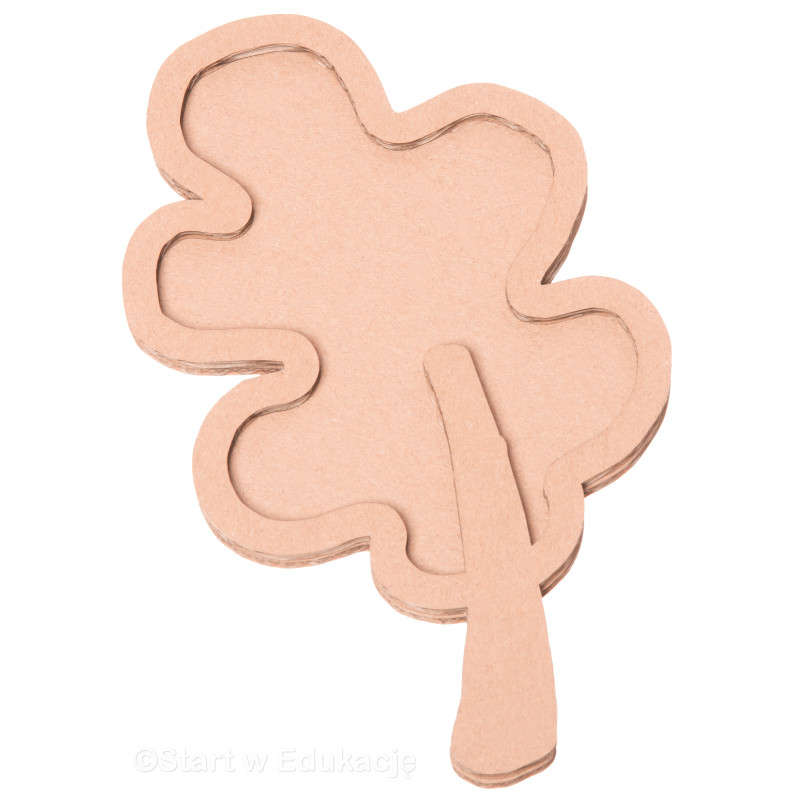 Liść dębu - Wysypywanka sensoryczna - pomoc montessori