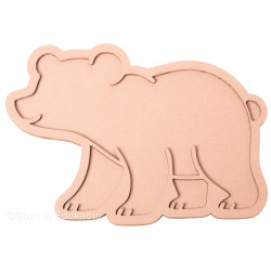 Miś - niedźwiedź polarny - Wysypywanka sensoryczna