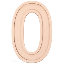 Cyfra 0 - Wysypywanka sensoryczna