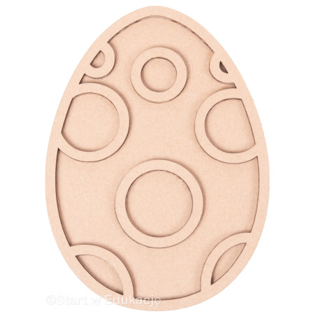 Pisanka jajko - Wysypywanka sensoryczna Wielkanoc