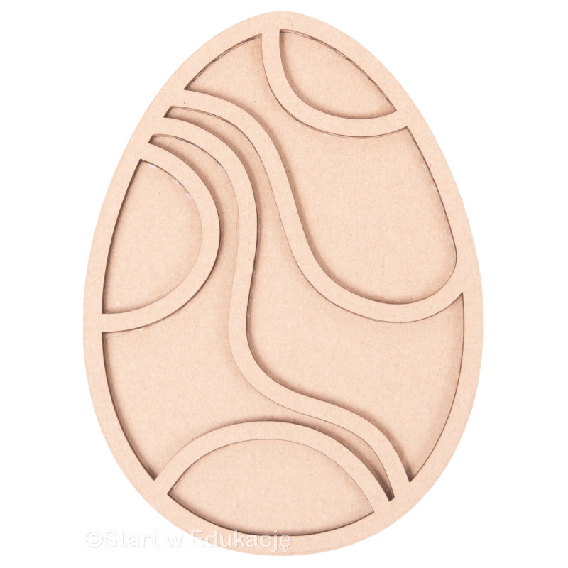 Pisanka jajko - Wysypywanka sensoryczna Wielkanoc