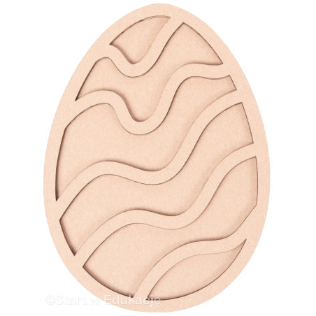 Pisanka jajko - Wysypywanka sensoryczna Wielkanoc