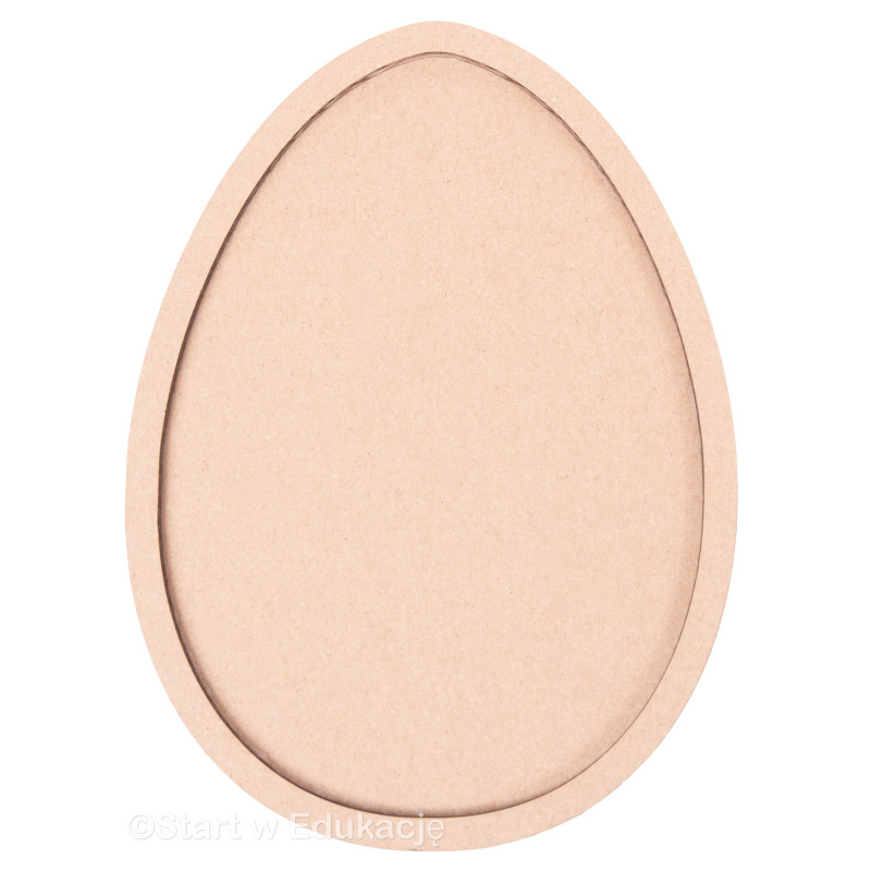 Pisanka pusta jajko - Wysypywanka sensoryczna Wielkanoc