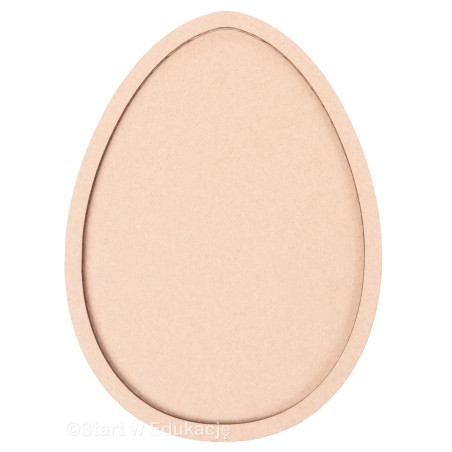 Pisanka pusta jajko - Wysypywanka sensoryczna Wielkanoc