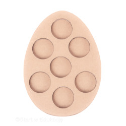 Mała Pisanka jajko - Terapia ręki - Wysypywanka sensoryczna Wielkanoc