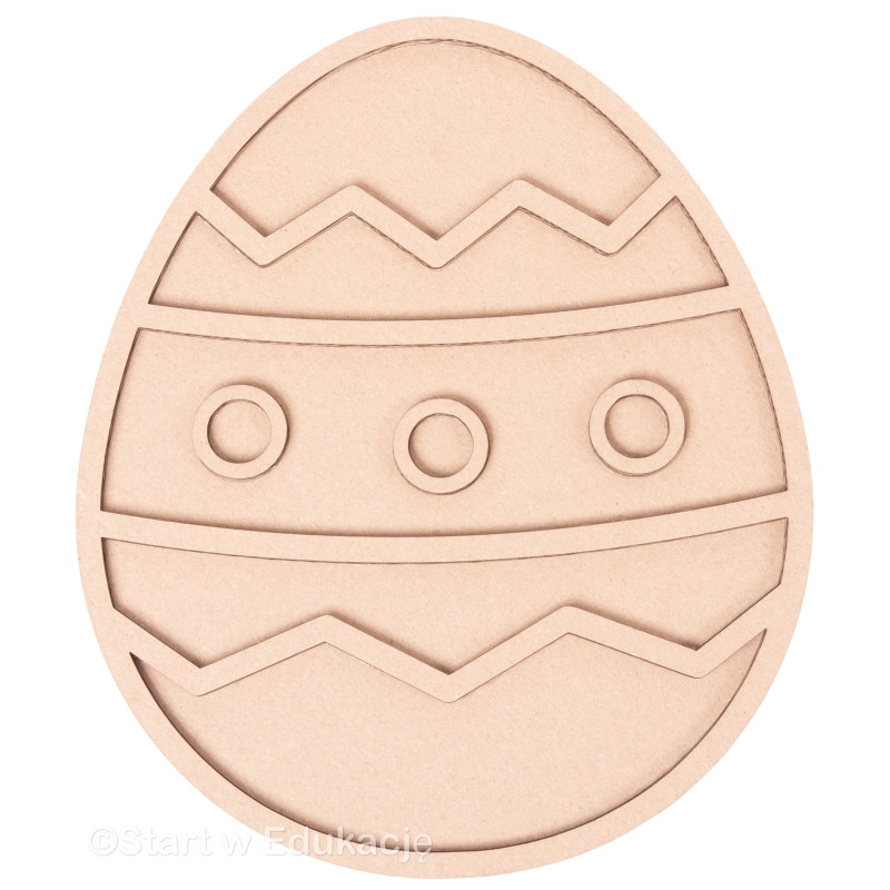 Duża Pisanka jajko - Wysypywanka sensoryczna Wielkanoc