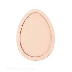 Mała Pisanka pusta jajko - Wysypywanka sensoryczna Wielkanoc